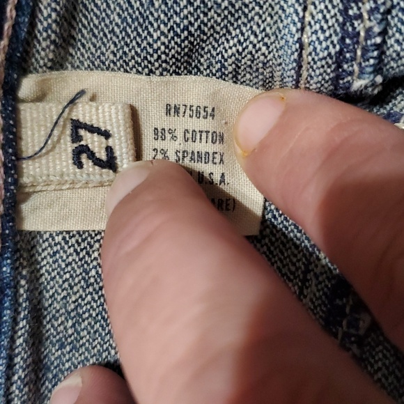 Ezra Fitch Denim Split Front Skirt - Picture 5 of 8